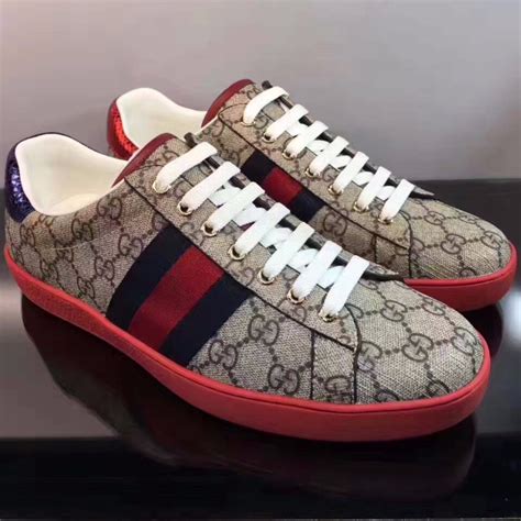 cheap authentic gucci sneakers|men's gucci sneakers clearance.